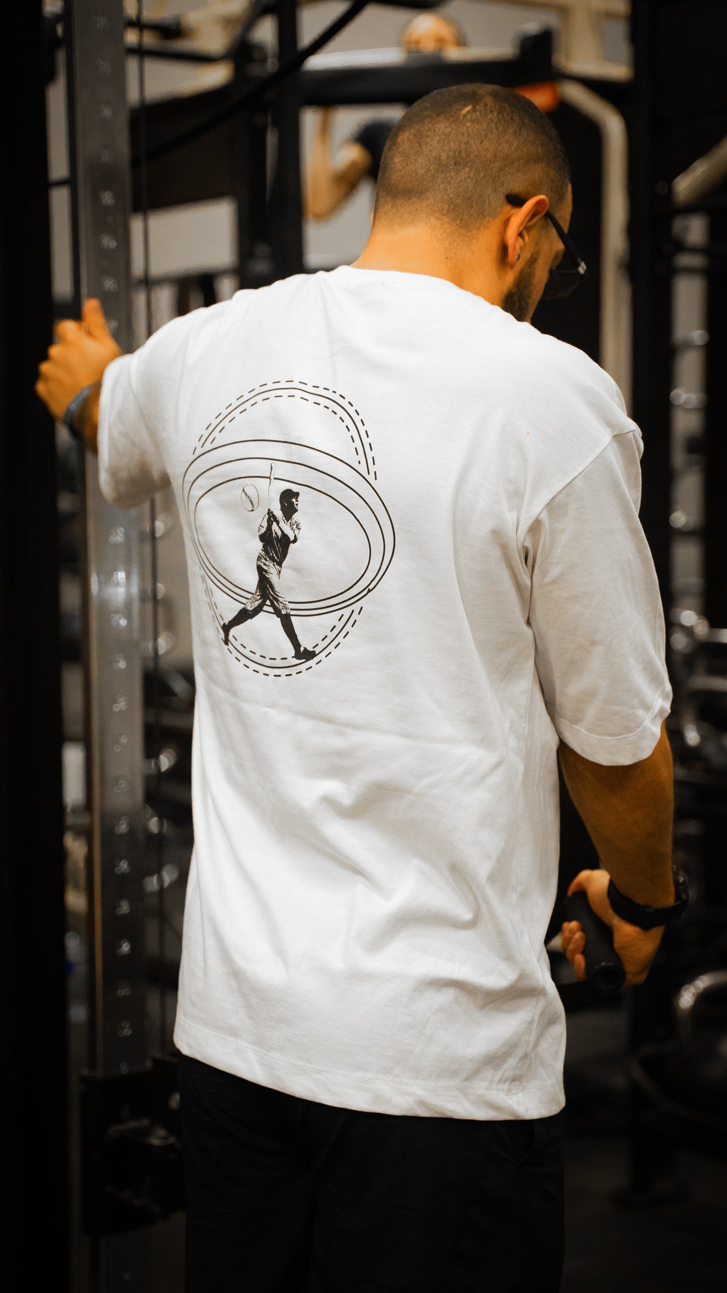 Camiseta Over Size Unbroken Achievers Club Blanca - Leyend