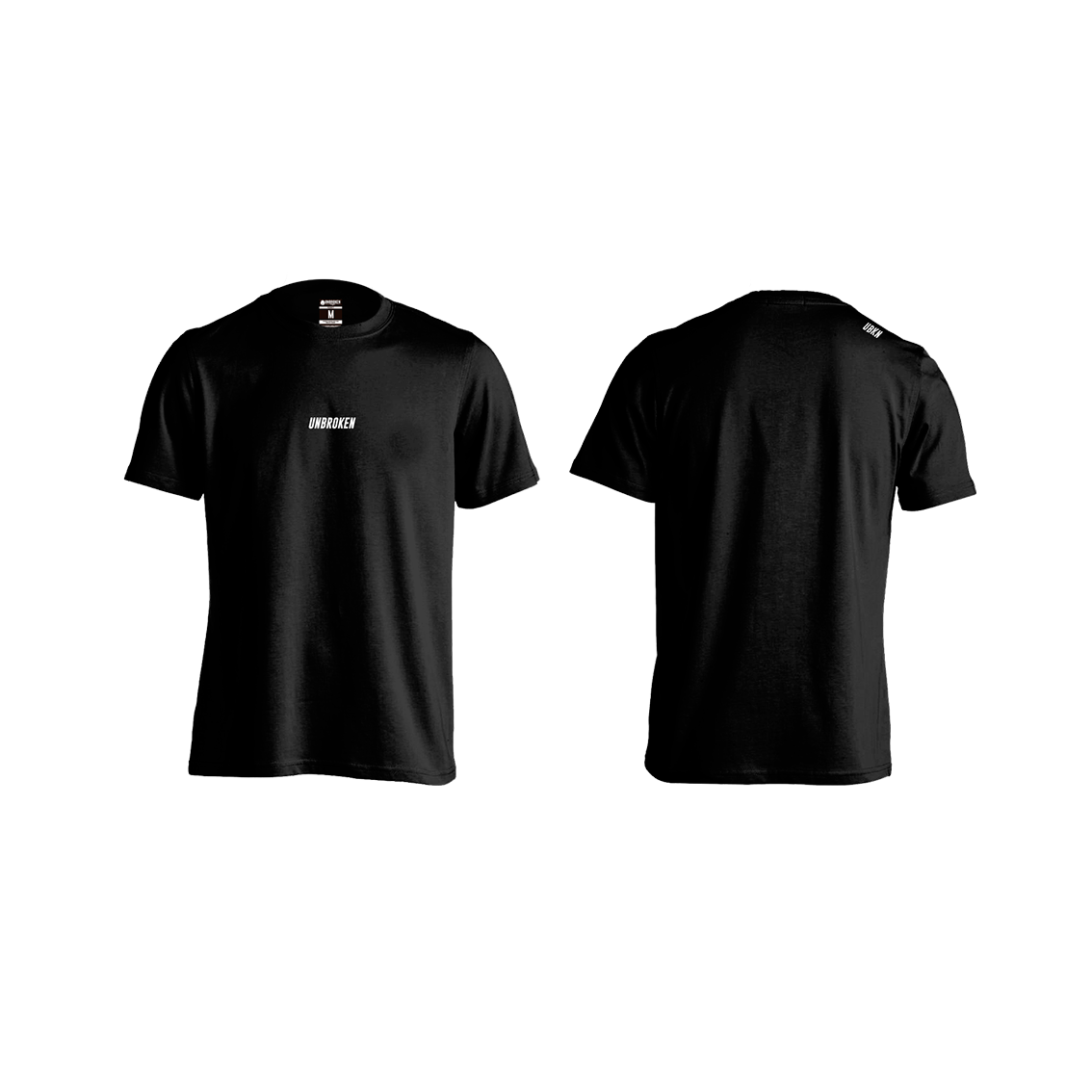 Camiseta Unbroken basic center black