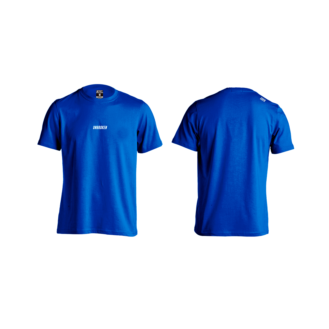 Camiseta Unbroken basic center blue