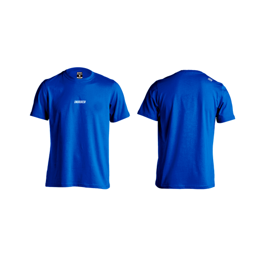Camiseta Unbroken basic center blue