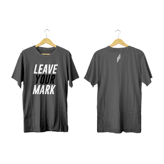 Camiseta Leave your mark grey
