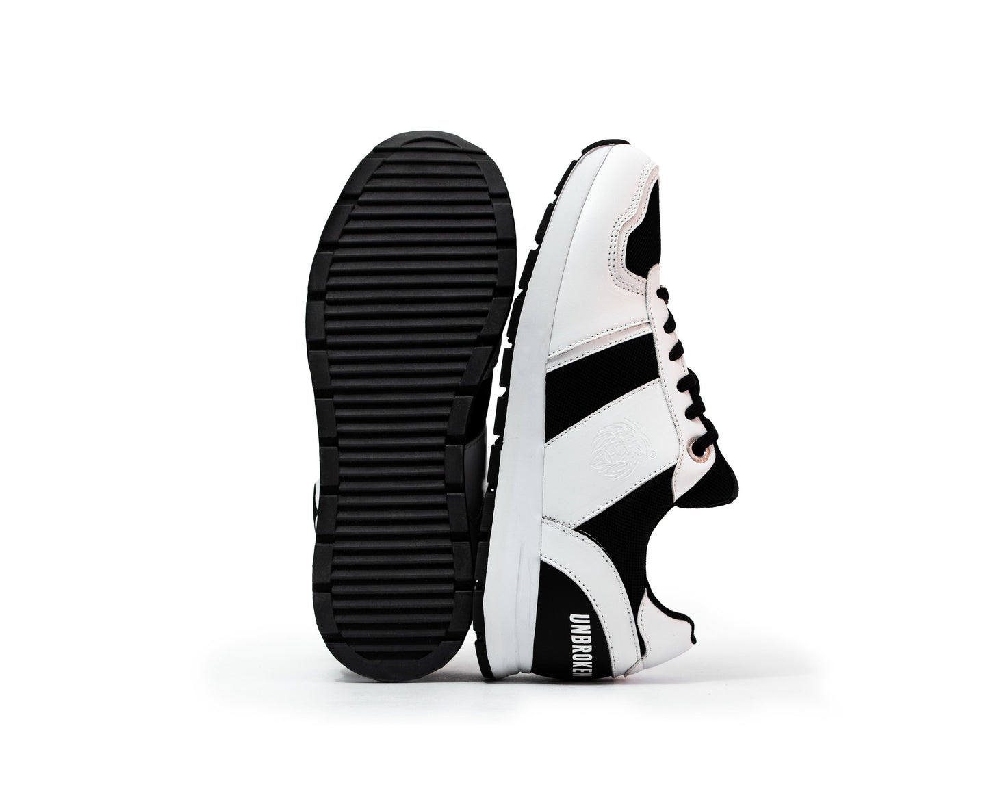 Tenis Unbroken Falcon negro blanco - Unbroken Sports Wear 