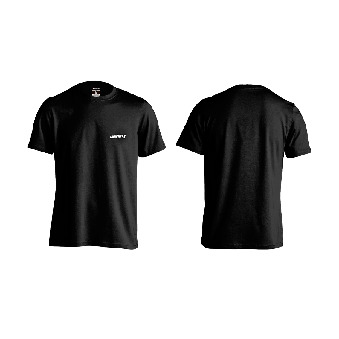 Camiseta Unbroken basic Black - Unbroken Sports Wear 