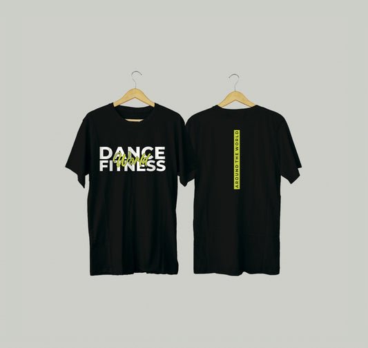 Camiseta Dance Fitness universal Black