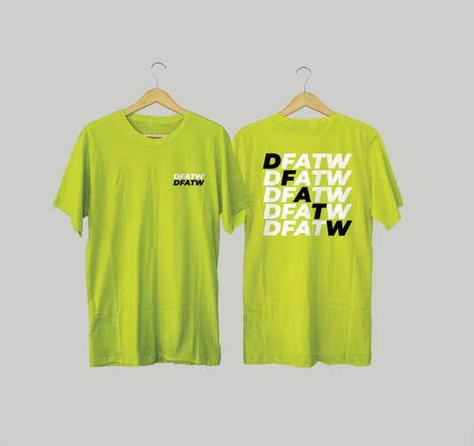 Camiseta Dance Fitness DFATW green