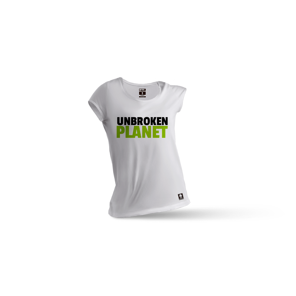 Camiseta Unbroken Planet Women white - Unbroken Sports Wear 