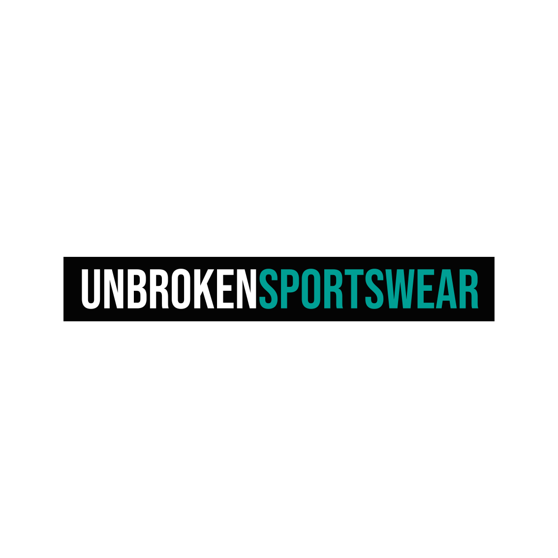 Sticker Unbroken Sports coleccionable - Unbroken Sports Wear 